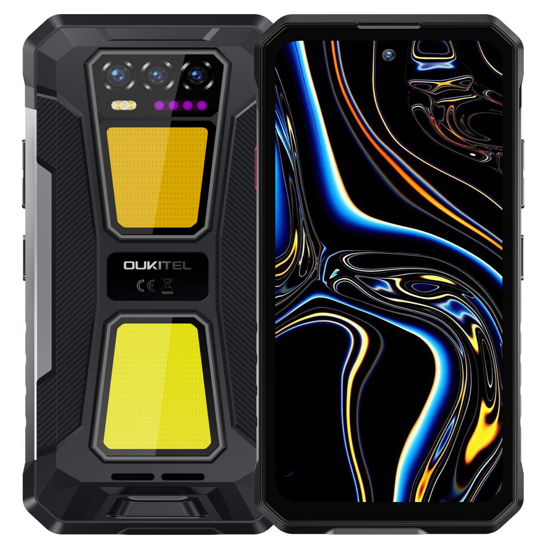 Oukitel WP58 Pro 5G Rugged Phone 6.7-inch 10,000mAh Battery 64MP Android 15(8GB+512GB NFC)