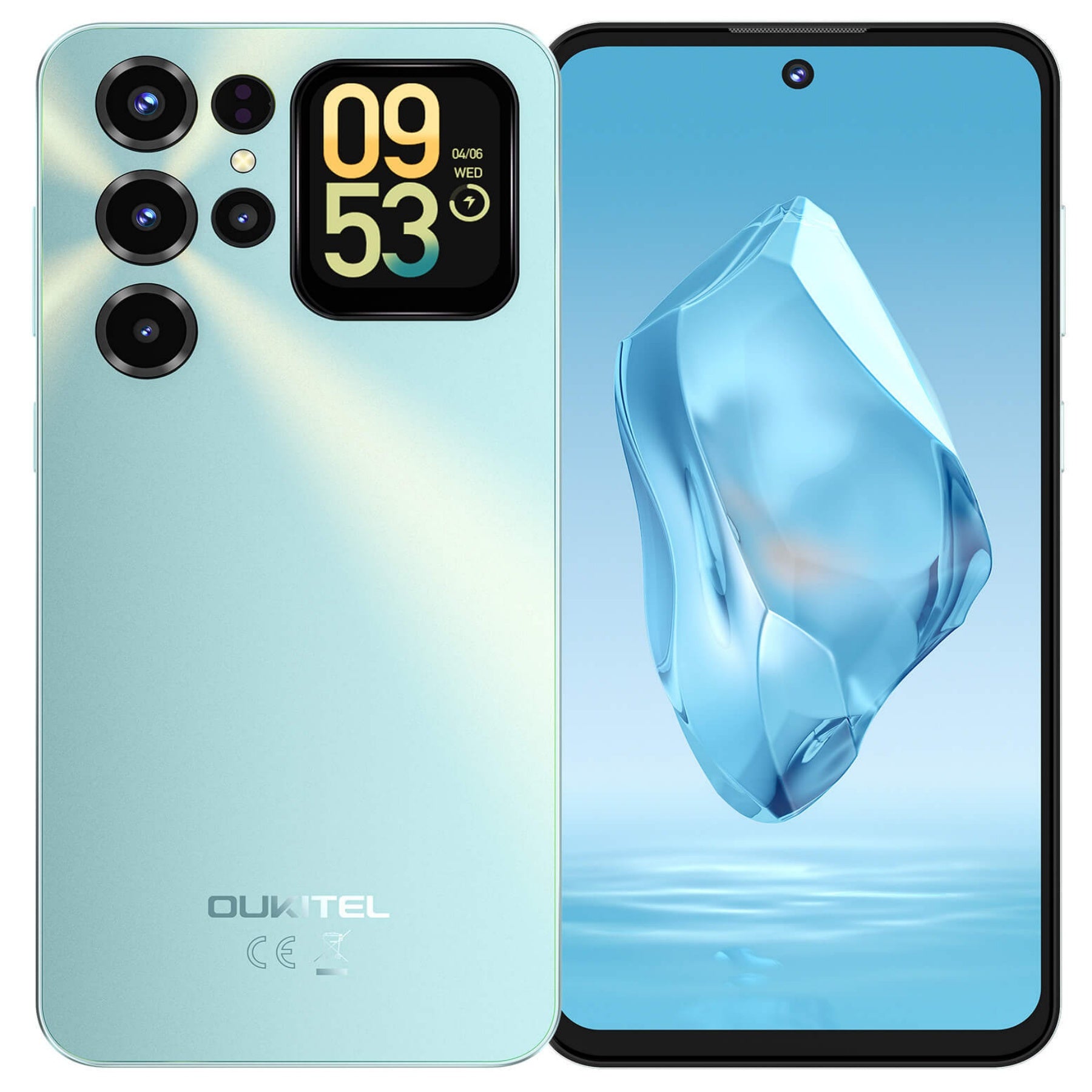 Oukitel C68 Plus 7.2-inch 6000mAh Battery 9.5mm Ultra-thin Body Smartphone(8GB+512GB)