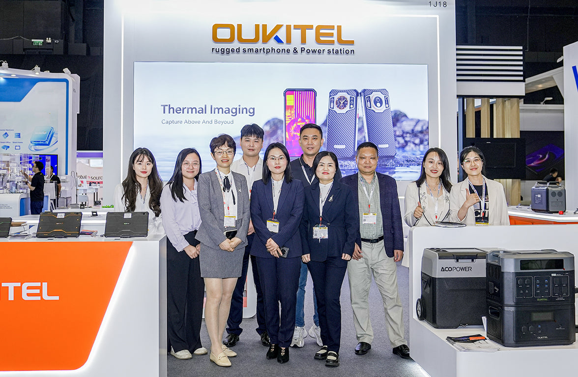 Oukitel Shines Bright at Global Sources Hong Kong Show 2023