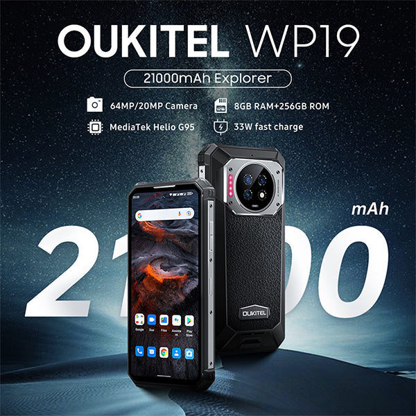 Oukitel WP19 Biggest Battery Rugged Phone Global Premiere Time, Discount and Specs Released