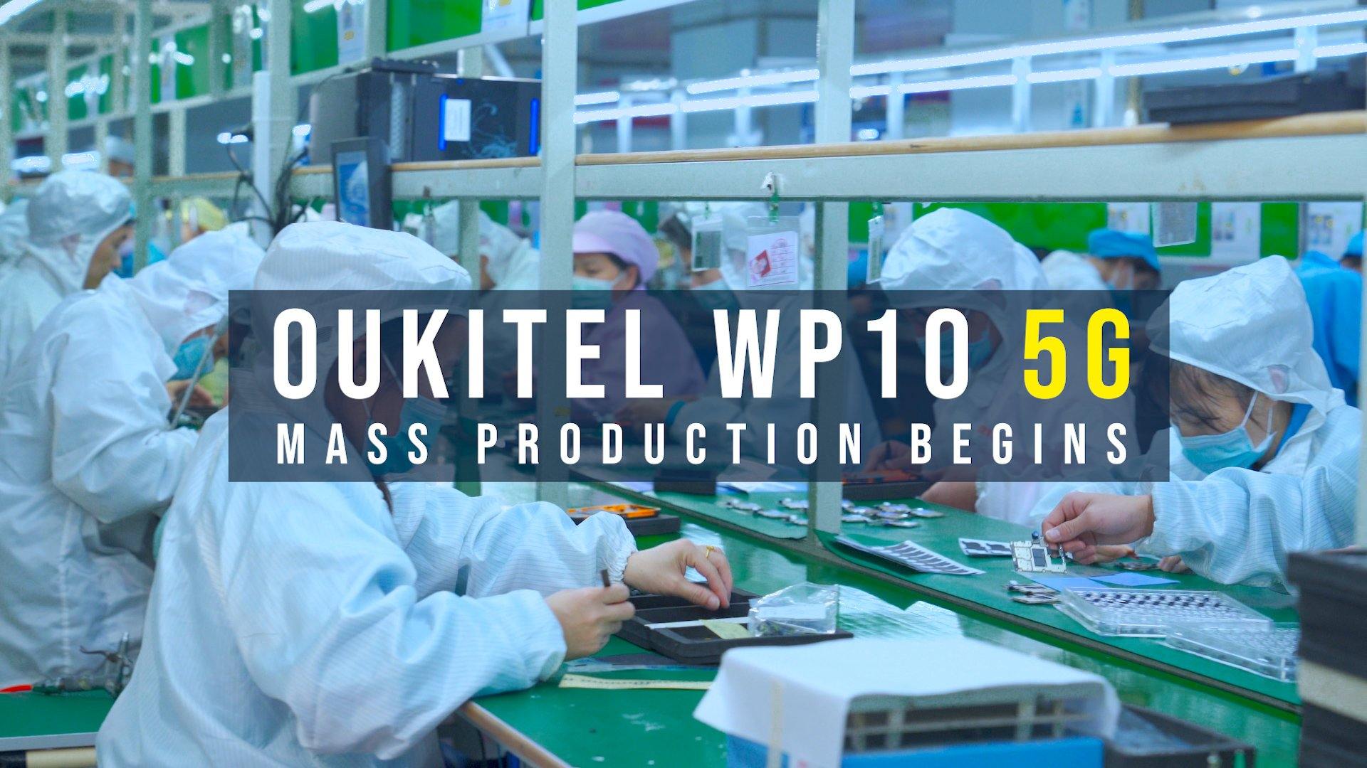 Oukitel Commence Mass Production of WP10 5G Rugged Smartphones - OUKITEL, Rugged Phone, Rugged Smartphone, Outdoor Smartphone, Big Battery Phone