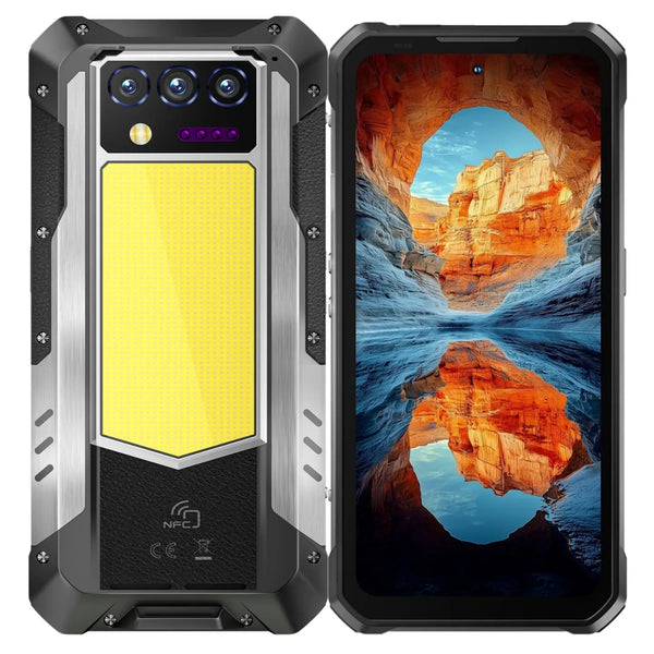 Oukitel WP100 Titan 5G Rugged Phone 6.8-inch 120Hz 33000mAh Big Mobile Projection Function (16GB+512GB NFC)