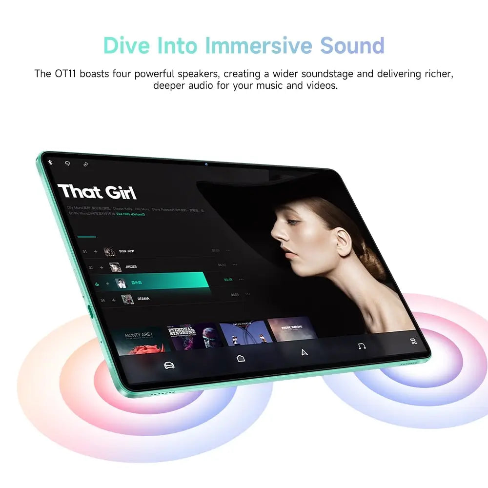 Oukitel OT11 Smart Tablet 11-inch 2K Display TÜV SÜD Certified