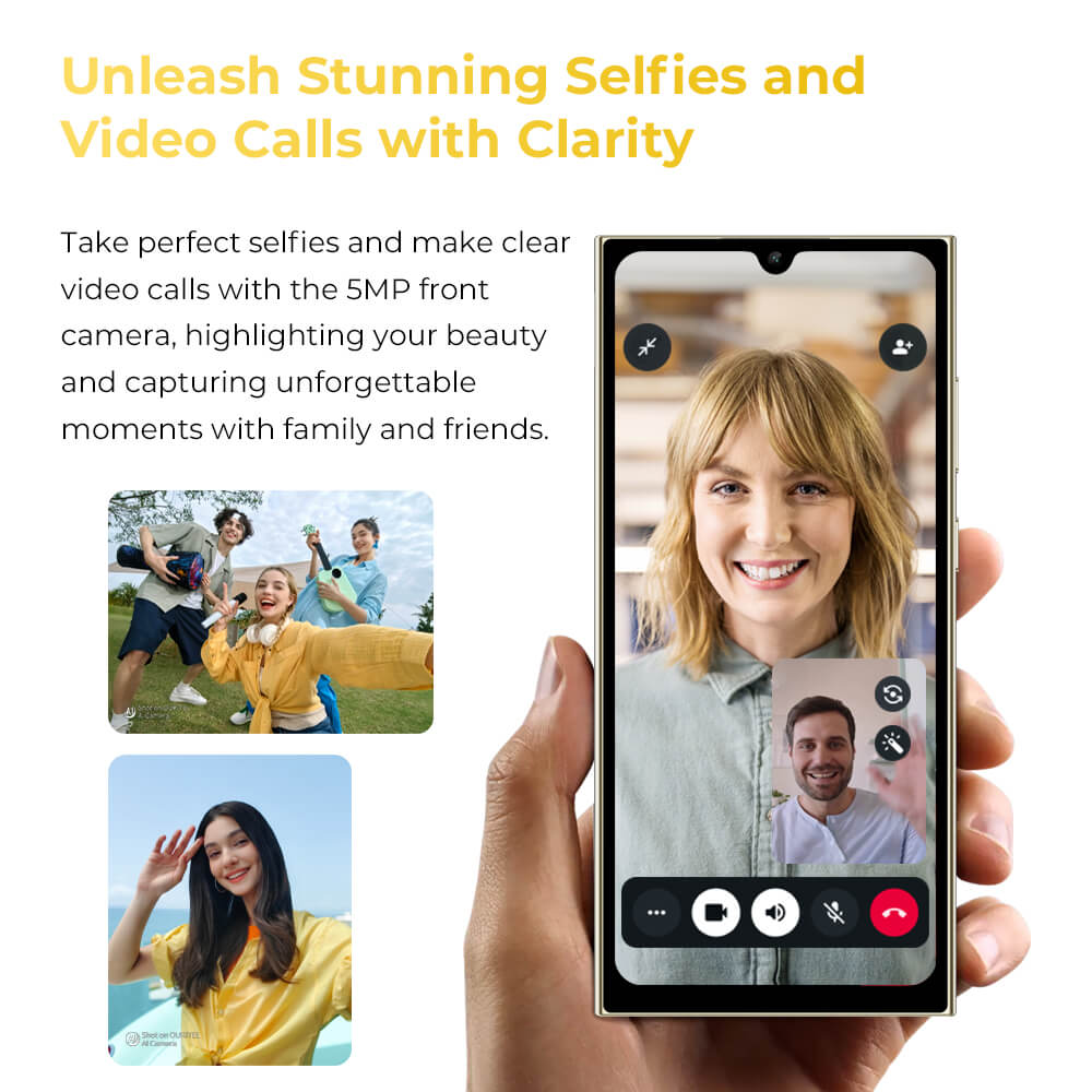 Oukitel C61 Pro 6.88-inch 5150mAh Battery 9.5mm Ultra-thin Body