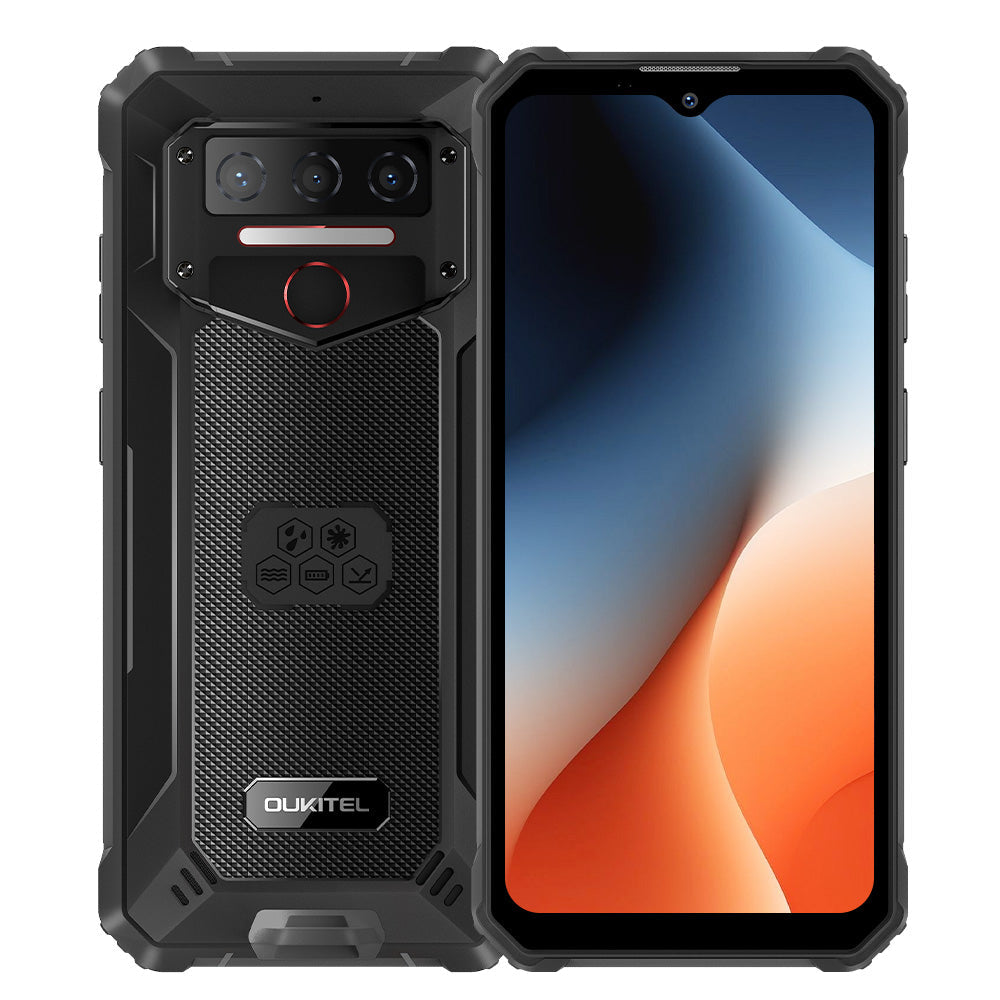 Oukitel WP23PLUS 4G Rugged Phone 6.52-inch 10600mAh Big Battery 13MP Camera Android 13(8GB+256GB NFC)