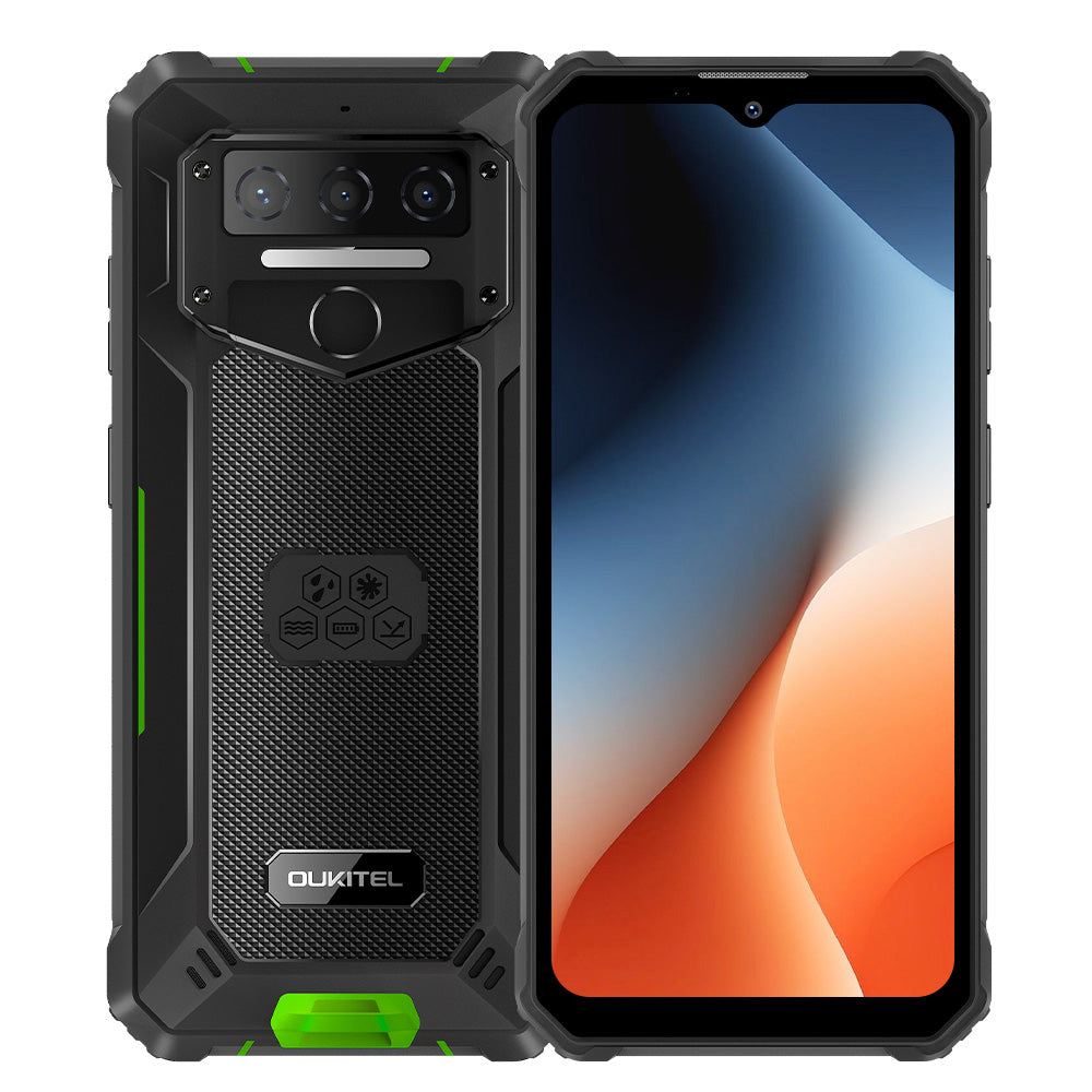 Oukitel WP23PLUS 4G Rugged Phone 6.52-inch 10600mAh Big Battery 13MP Camera Android 13(8GB+256GB NFC)