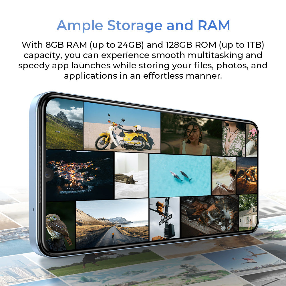 Oukitel C50 5G 5150mAh Battery 6.8-Inch Android 14 5G