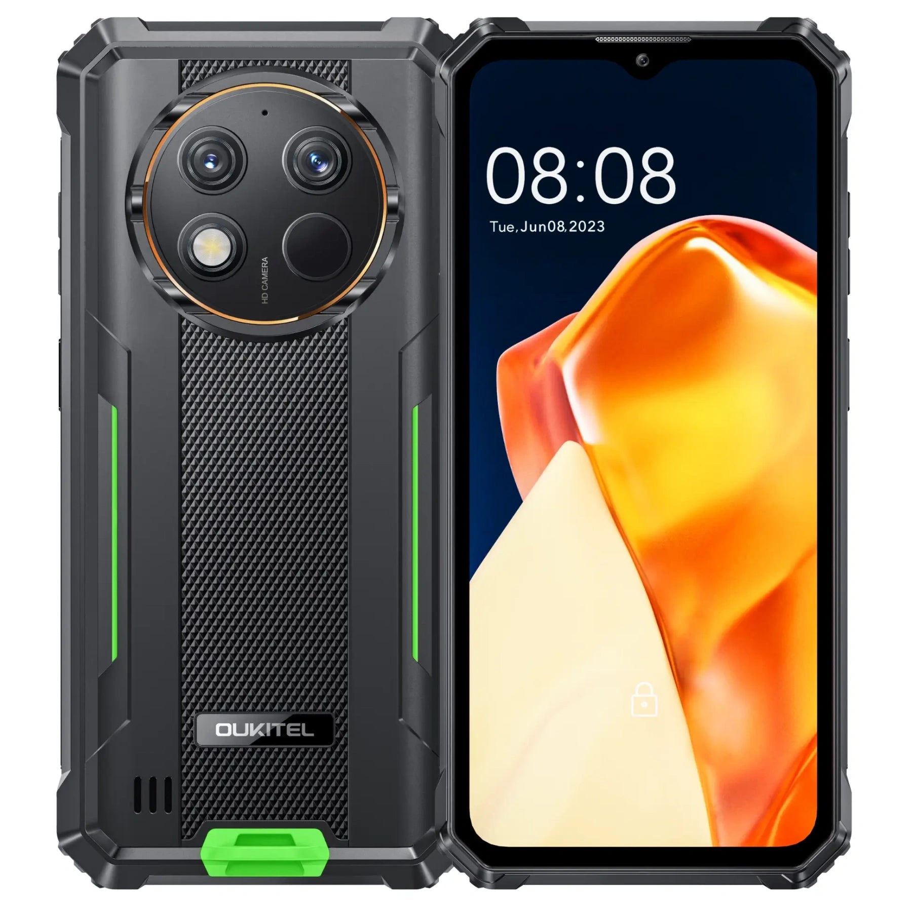 OUKITEL G1 Android 14 10600mAh 24GB RAM Rugged Phone