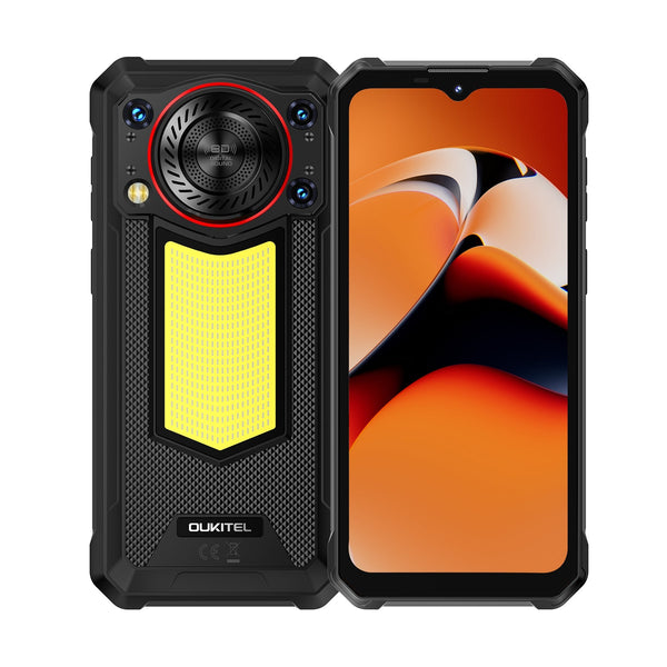 Oukitel WP53 Pro 4G Rugged Phone 6.52'' FHD+ Display 11000mAh Big Battery 50MP Camera Android 15(8GB+512GB NFC)