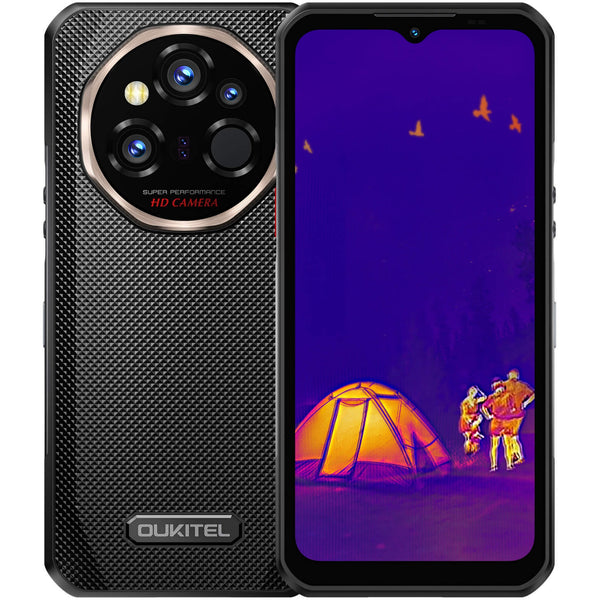 Oukitel WP55 Ultra 5G Rugged Phone 6.6'' HD+ Display 11,000mAh Big Battery 108MP Camera Android 15(16GB+512GB)