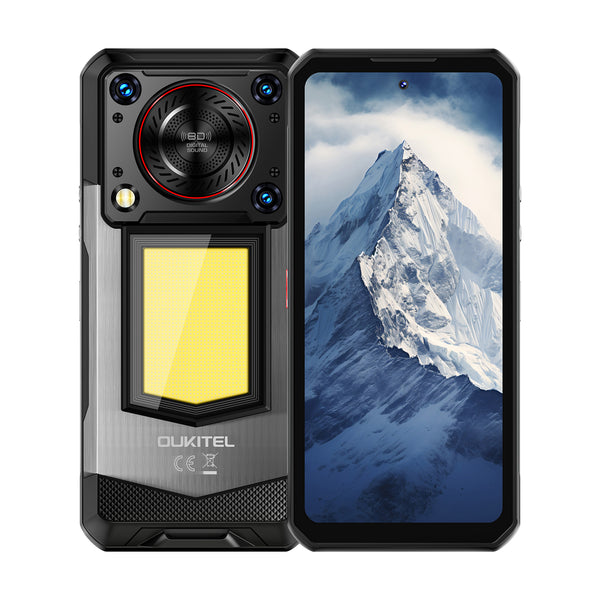 Oukitel WP56 5G Rugged Phone 6.8'' FHD+ Display 16,000mAh Big Battery 108MP Camera Android 15(12GB+512GB NFC)