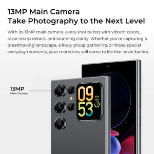 Oukitel C62 smartphone with 13MP main camera for clear and detailed photography