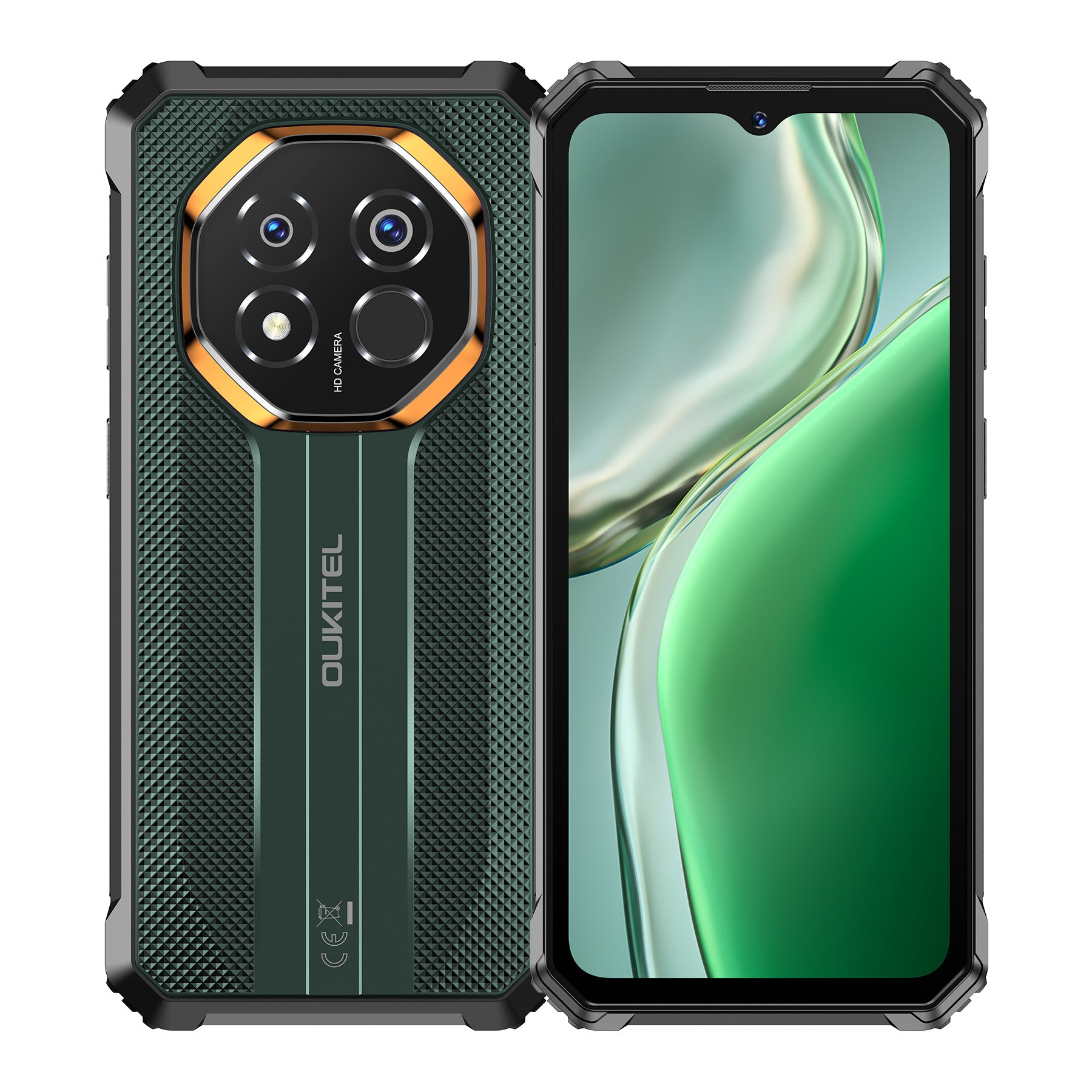 OUKITEL G7-EV Rugged Phone 6.52'' HD+ Display 10,600mAh Big Battery 64MP Camera Android 16