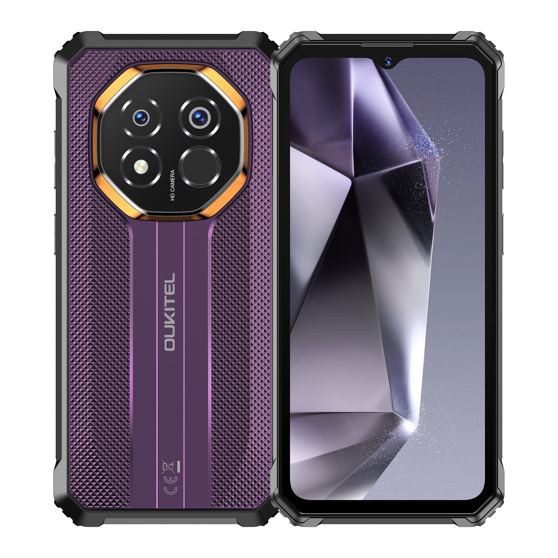 OUKITEL G7-EV Rugged Phone 6.52'' HD+ Display 10,600mAh Big Battery 64MP Camera Android 16