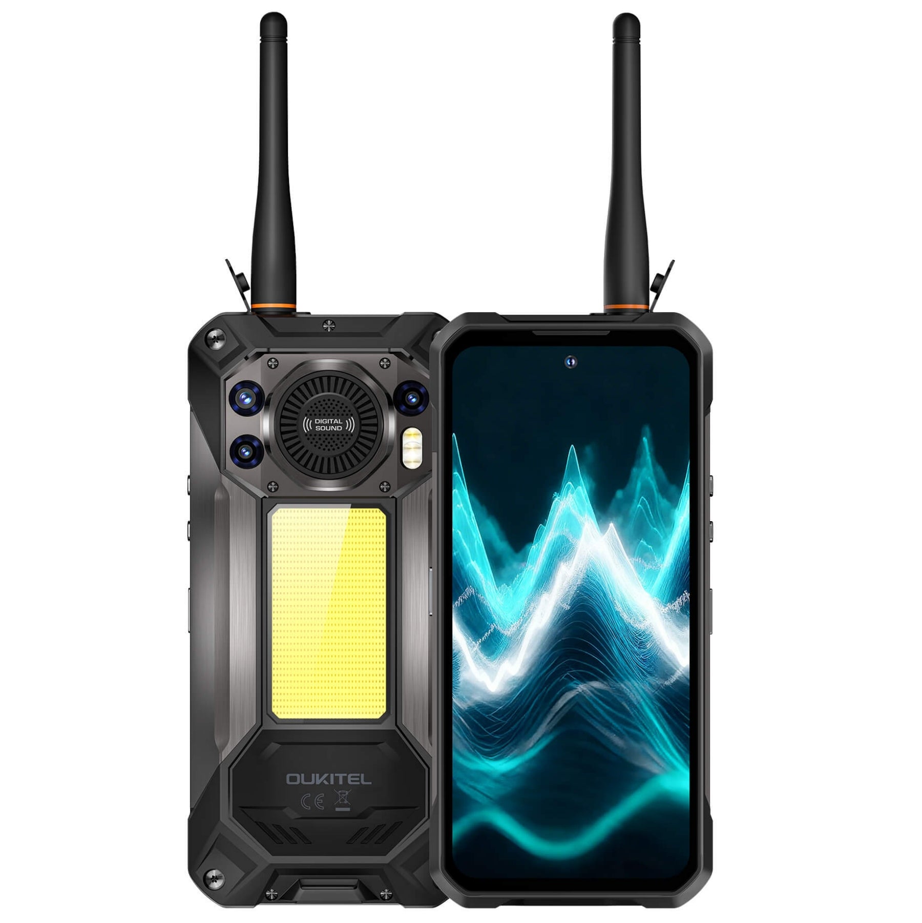 Oukitel WP61 Plus 5G Walkie-Talkie Rugged Phone 6.78'' HD+ Display 20,000mAh Big Battery 108MP Camera Android 16(12GB+512GB NFC)