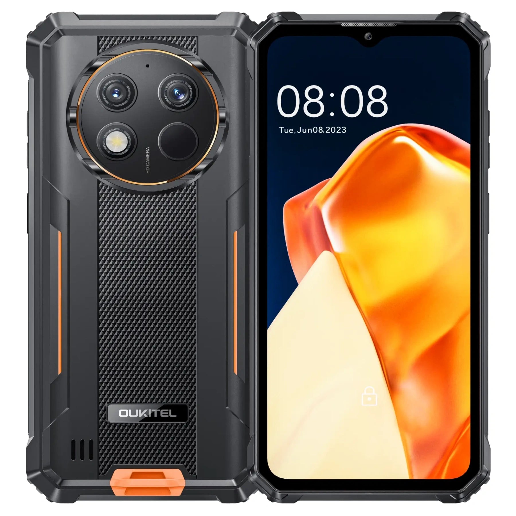 OUKITEL G1 Android 14 10600mAh 24GB RAM Rugged Phone